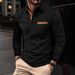 Men's Clothing Men's Polo Shirt Long Sleeve Lapel Business Casual Fashion_viptrois.com