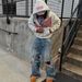 Men's American Style Graphic Letter Print Hooded Cardigan Sweatshirt with Pockets Loose Hip Hop Style Trendy Casual Sweatshirt_viptrois.com