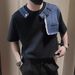 Men's Clothing Men's Summer New Design Niche Boys Clothes High End Men's T Shirt Trend_viptrois.com