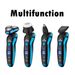 Shavers For Men Electric Razor Wet/Dry Rechargeable Rotary Cordless USB Charging_viptrois.com