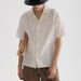Cuban Collar Design Sense Niche Vintage Short Sleeve Floral For Men And Couples Loose Beach Shirt_viptrois.com