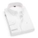 Pulse Pulse Men's Trendy New Non-Iron Inner Outer Wear Fashion Casual Versatile All-Cotton Oxford Long Sleeve White Shirt_viptrois.com