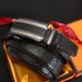 VOOTHOST New 3.5cm Crocodile Pattern Automatic Buckle Belt Fashionable Men's Business Travel High Quality Golf Designer Casual Pants Belt F0197_viptrois.com