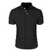 Cross-border European And American Short-sleeved Loose Knit Jacquard Polo Shirt, Foreign Trade Men's Clothing, Collared_viptrois.com