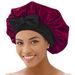 Best Selling Silk Beauty Hair Care Hat European And American Style Bow Ribbon Round Hat With Wide Brim And Versatile Sleeping Cap_viptrois.com