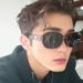 Glasses For Women Personality Trend Version Sunglasses Elegant Round Face Sunglasses Retro 9055 Square Curved Screen_viptrois.com