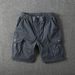 Premium Products Men's Multi Bag Workwear Summer Men's Cotton Loose Oversized Casual Pants, Shorts, And Capris_viptrois.com