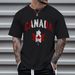 Men's Clothing Men'S Western T Shirt Spring/Summer Canadian Pattern Printed_viptrois.com