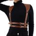 Conghui New Style Personality PU Punk Gothic Double-Breasted Shoulder Strap Body Shaping Waist Belt For Women_viptrois.com