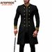 Men's clothing African men's zipper two-piece set_viptrois.com