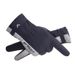 Skin-feeling warm gloves men's touch screen winter outdoor riding reflective plus velvet thickened water-repellent sports fingerless gloves_viptrois.com