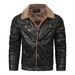 New Winter Plush Collar Jacket, Fur Integrated Coat, Loose Men's Clothing_viptrois.com