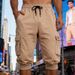 Men's Heavyweight Cargo Shorts – Durable 7-Inch Workwear Shorts For Outdoor & Casual Wear – Polyester Blend With Utility Pockets_viptrois.com