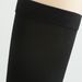 Outdoor sports pressure socks black and white fashion men's and women's running stretch open-toe compression socks_viptrois.com