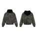 American Camouflage Cotton For Men And Women Winter New Street Style Two-Piece Hoodie Flight Jacket Short Coat_viptrois.com