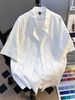 Men's Clothing Short Sleeved Shirt Style Trendy Sports Youth Handsome Shirt_viptrois.com