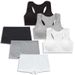 Girls Bra Set Cotton Solid Color Children's Tube Top Sling Without Steel Ring Vest Style Children's Junior High School Students 12 Cross Border 16_viptrois.com