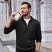 Men's Casual Streetwear Pullover Sweatshirt - Lightweight Breathable Polyester Comfort Fit For Spring & Fall_viptrois.com