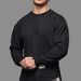 Men's Long Sleeved Fitness Shirt Muscular Stylish Solid Color Versatile Casual for Running Basketball And Training_viptrois.com