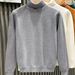 1 European High-Neck Sweater Men 2024 New Autumn Winter Light Lazy High-End Base Shirt Hot-Selling Men's Fashion_viptrois.com