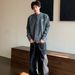 2026 Early Autumn Knitted Small Cardigan Round Neck Versatile Korean Version Of Students Embroidered Sweater Jacket Top With Men And Women_viptrois.com