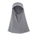 Kids’ Clothing Solid Color Long Sleeved Dress + Solid Color Headscarf Two Piece Children's Clothing Ins_viptrois.com