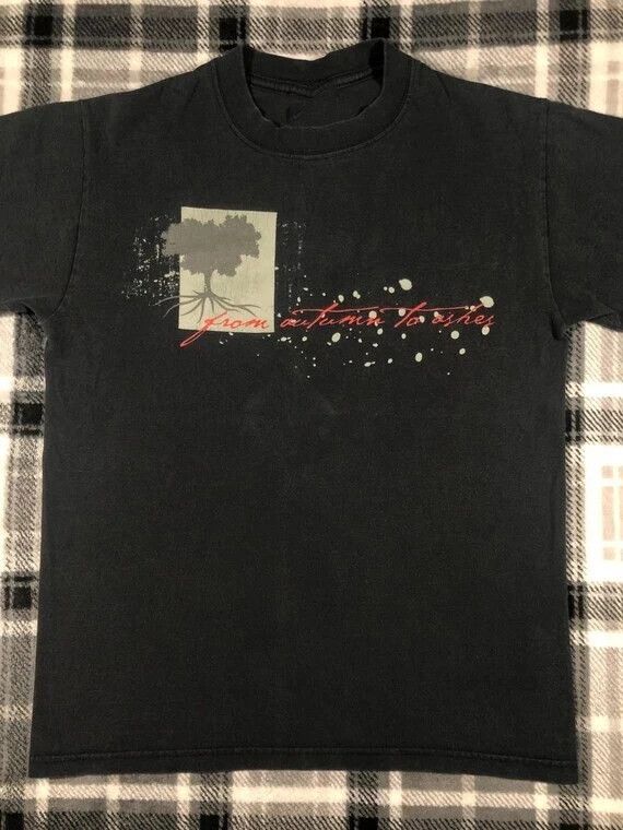 Vintage - From Autumn To Ashes - Too Bad You’re Beautiful 2001 T-Shirt Mens Womens Tees Top Tops Tees Men's Women's_viptrois.com