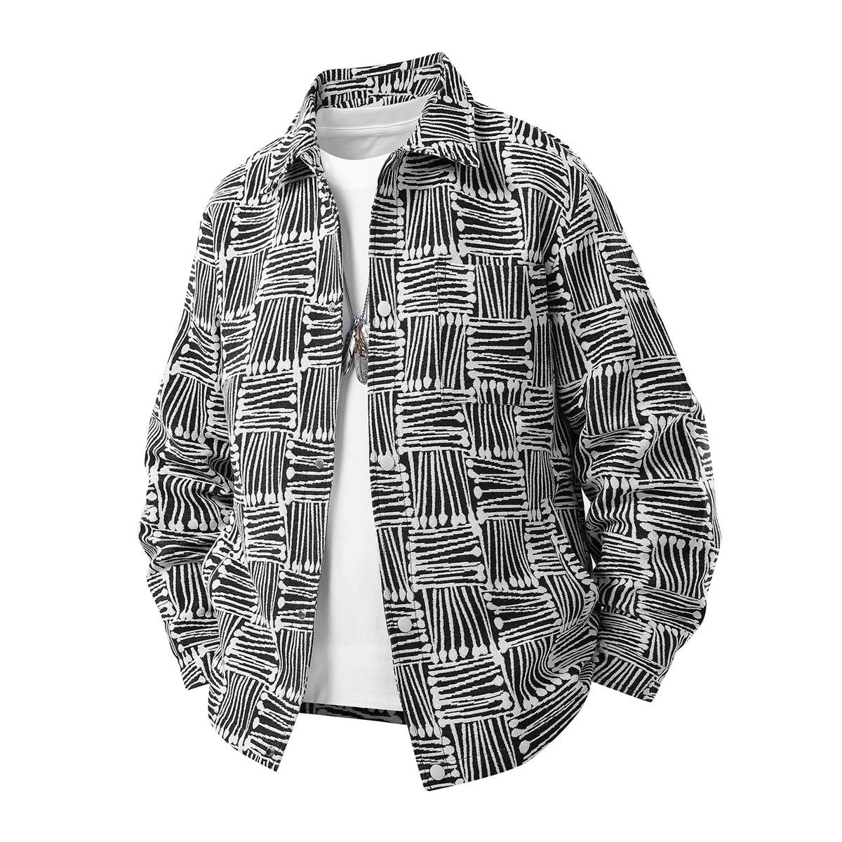 Autumn And Winter New Plaid Casual Business Jacket Top_viptrois.com