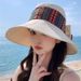 Ethnic Style Spring And Autumn New For Women's Tourism, Foldable Fisherman Bow Shaped Shading Ha, Large Brimmed Sun_viptrois.com