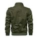 Men's Military Style Cotton Jacket - Lightweight Breathable Windproof Casual Coat For Spring & Autumn (Khaki, Green, Black) - Sizes M To 6XL_viptrois.com