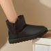 New cotton shoes for men plus thick snow boots for men outdoor warm cotton shoes_viptrois.com