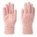 Gloves Men's and women's winter winter jacquard warm touch screen gloves_viptrois.com