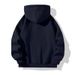 Men's Quarter-Zip Hooded Sweatshirt – Lightweight & Comfortable Pullover For Everyday Wear (S-XXL, Polyester Knit, Unisex Fit)_viptrois.com