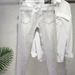 Ripped Raw Edge Washed Jeans For Men American High Street Fashion Brand Hiphop Slim Straight Pants Summer Thin_viptrois.com