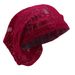 Women's Lace Pullover Hat Scarf – Dual-Purpose Breathable Confinement Cap With Floral Jacquard_viptrois.com