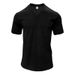 Men Corduroy T Summer Men's Clothing V-Neck Solid Color Slim Fit Casual T-Shirt Short Sleeve Tops_viptrois.com