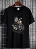 NEW LIMITED Wolf Riding Chopper Motorcycle T-Shirt Soft Streetwear Top For Everyday Wear Comfortable Stretched Breathable Graphic Fashion Slightly_viptrois.com