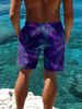 Unbeatable Quality Unbeatable Quality American Casual Tropical Leaf Print Men's Trendy Brand Fitness Running Sports Basketball Shorts_viptrois.com