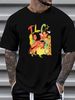 Vintage T Shirt 1990s TLC No Scrubs R B Hip Hop Mens XL Breathable Unisex Summer Designer Clothes Casual Versatile Soft Graphic_viptrois.com