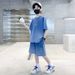 Kid's Clothing Boys summer suits 2024 new children's short-sleeved summer handsome internet celebrity street style summer two-piece suits_viptrois.com