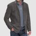 "Men's Retro Suede Lapel Casual Jacket – Vintage-Inspired Lightweight Coat – Khaki/Black/Army Green"_viptrois.com