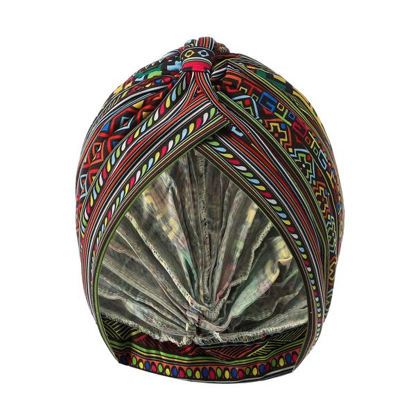 Men's Hats Hot Selling Ethnic Style Pastoral Floral Cross Twist Hat Elastic Fashion Hairband Bohemian Style Turban Hat_viptrois.com