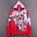 Pure Pure Autumn Winter European American HIPHOP Trendy Street Dance Graffiti Hooded Jacket Hip Hop Sweatshirt Casual Plus Size_viptrois.com