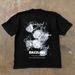 American Short Sleeved T-shirt For Men, Loose And Casual, Heavy Cotton Top, With A High-end Street Feel_viptrois.com