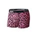 Pulse Large Leopard Print Breathable Mid-Waist Thin Style American Size Boxer Briefs Ice Silk Underwear Men's Wholesale_viptrois.com