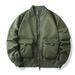 Men's Clothing Foreign Trade Flight Jacket Men 2024 Autumn And Winter Tough Guy Jacket Baseball Uniform Air Force Ma1 Pilot Jacket Men_viptrois.com