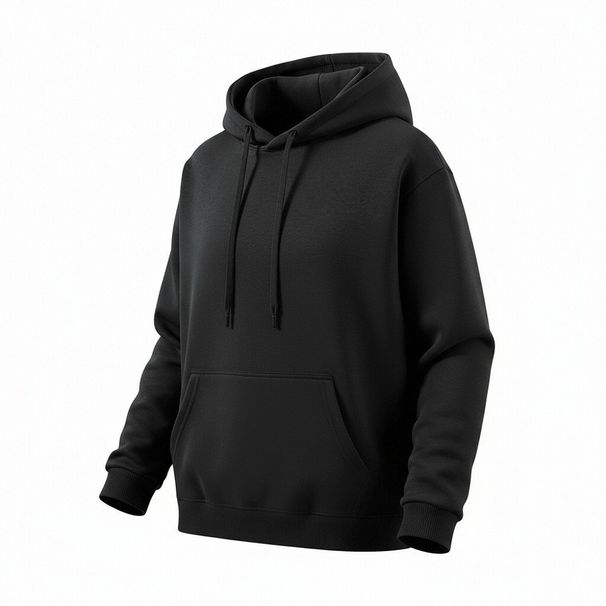 Men's Casual Hooded Sweatshirt | Cotton Pullover Hoodie | Unisex Oversized Streetwear | Basic Fall Essential_viptrois.com