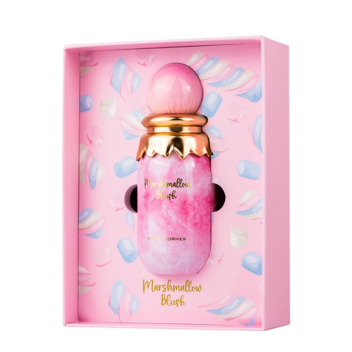 Marshmallow Blush Eau De Parfum 100ml By Paris Corner – Sweet And Enchanting Feminine Fragrance With Vanilla_viptrois.com