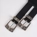 Unisex Ladies Fashion Western Style carving loose tight buckle adjusting waist wrap cowgirl elastic plus size waist wrap_viptrois.com