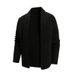 Premium Notch Lapel Knit Cardigan For Men – Timeless Textured Pullover In Versatile Neutrals_viptrois.com